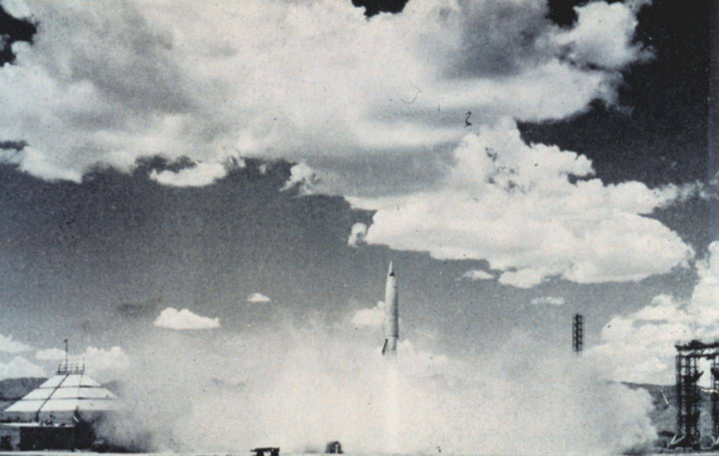 V-2 rocket launch
