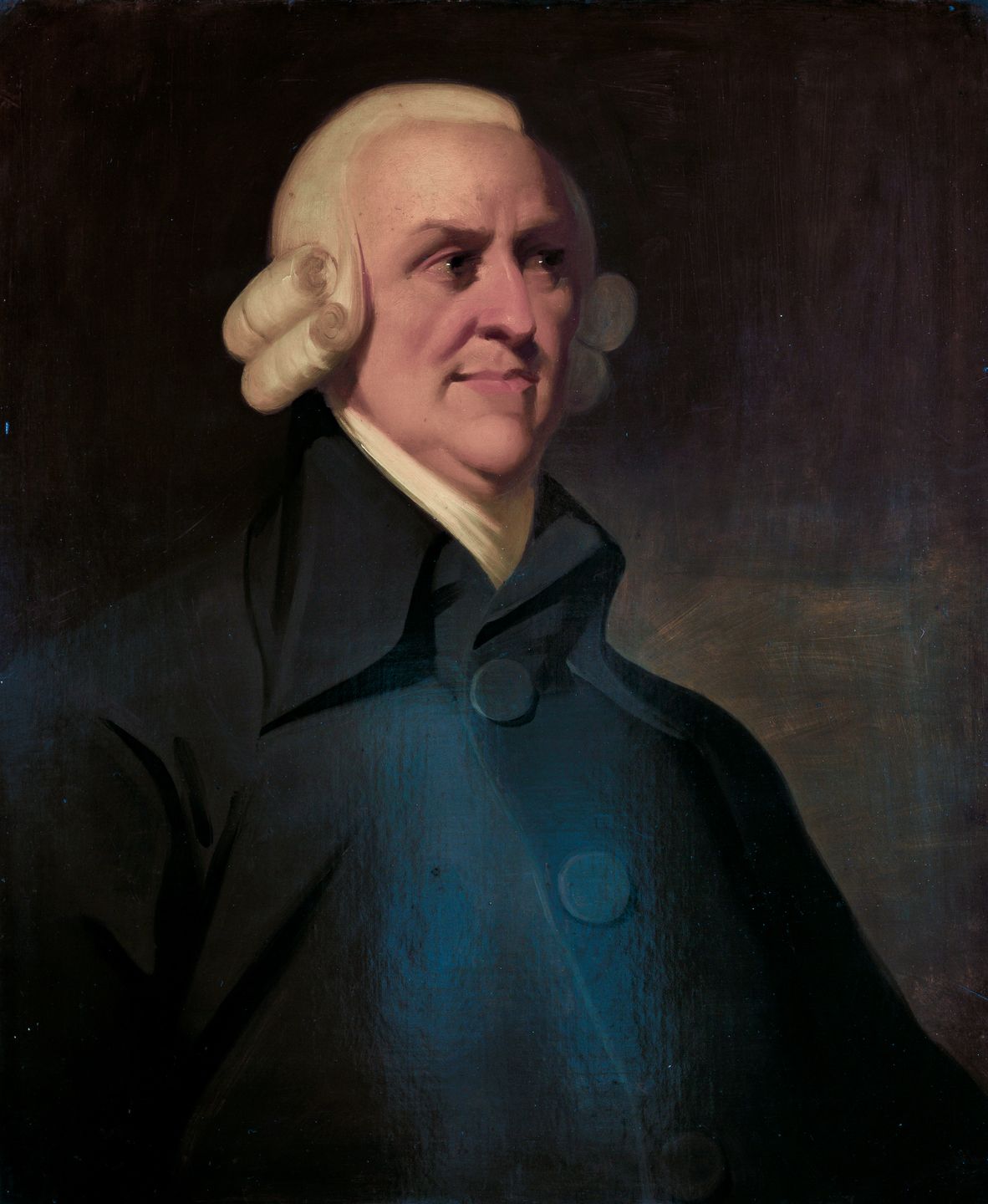 Portrait of Adam Smith, Scottish economist and philosopher