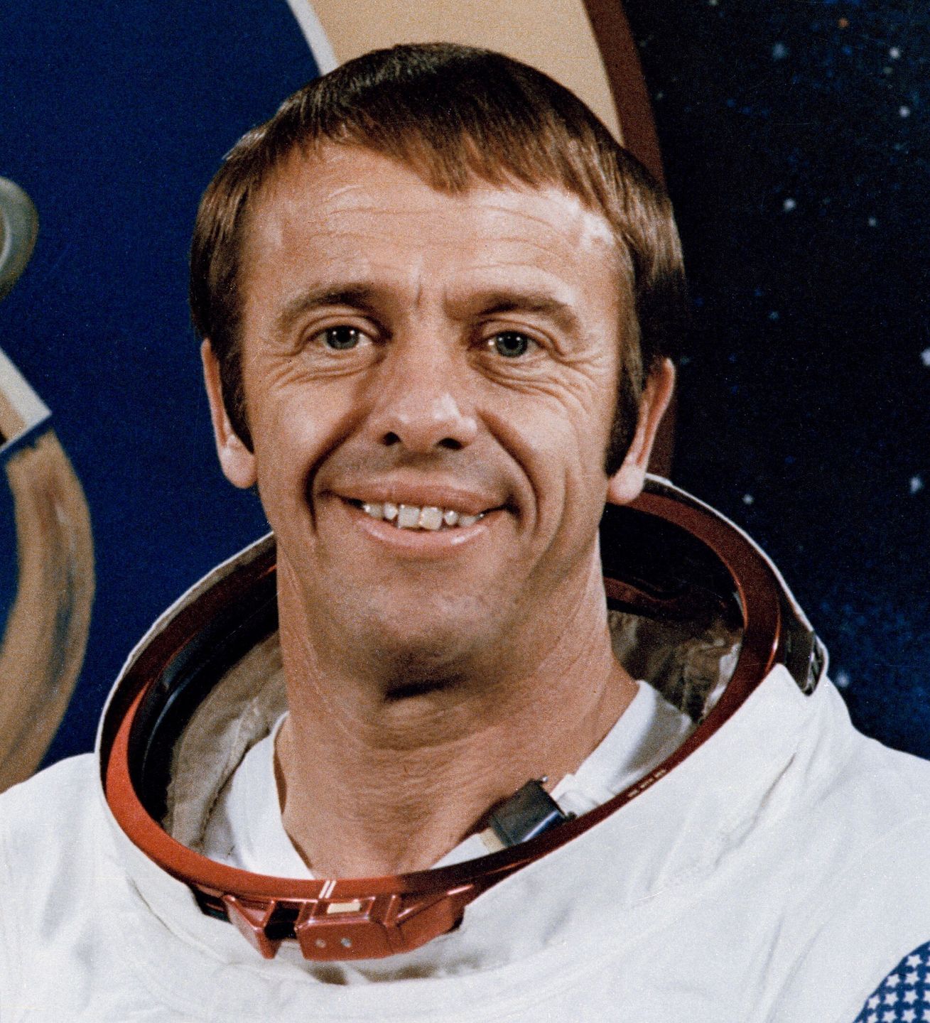 Astronaut Alan Shepard on the lunar surface during the Apollo 14 mission