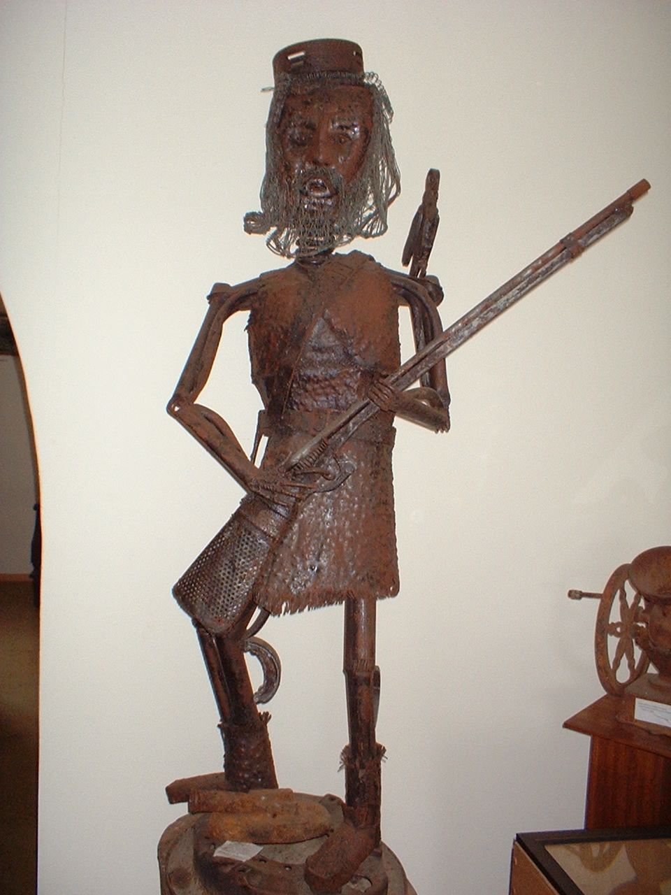 Portrait of Alexander Selkirk, the Scottish sailor who inspired Robinson Crusoe