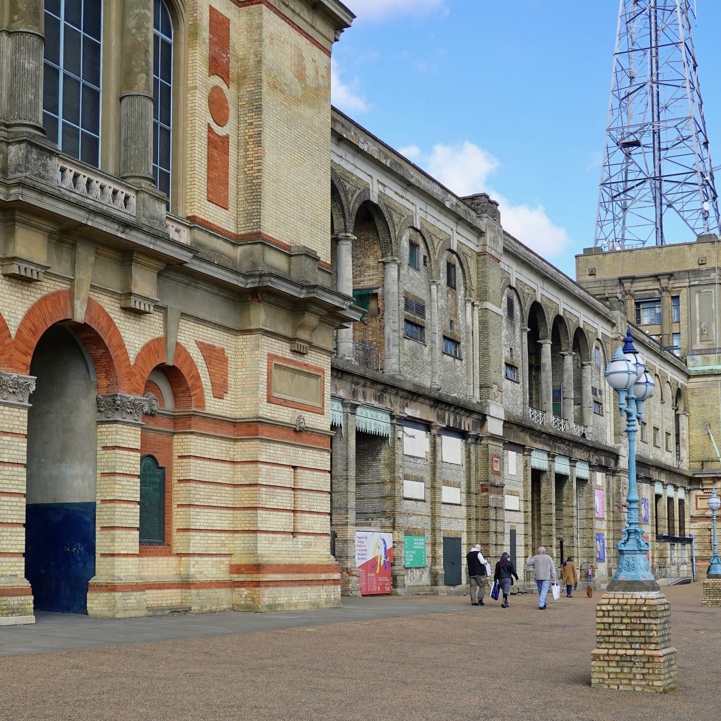 Alexandra Palace, the birthplace of television broadcasting