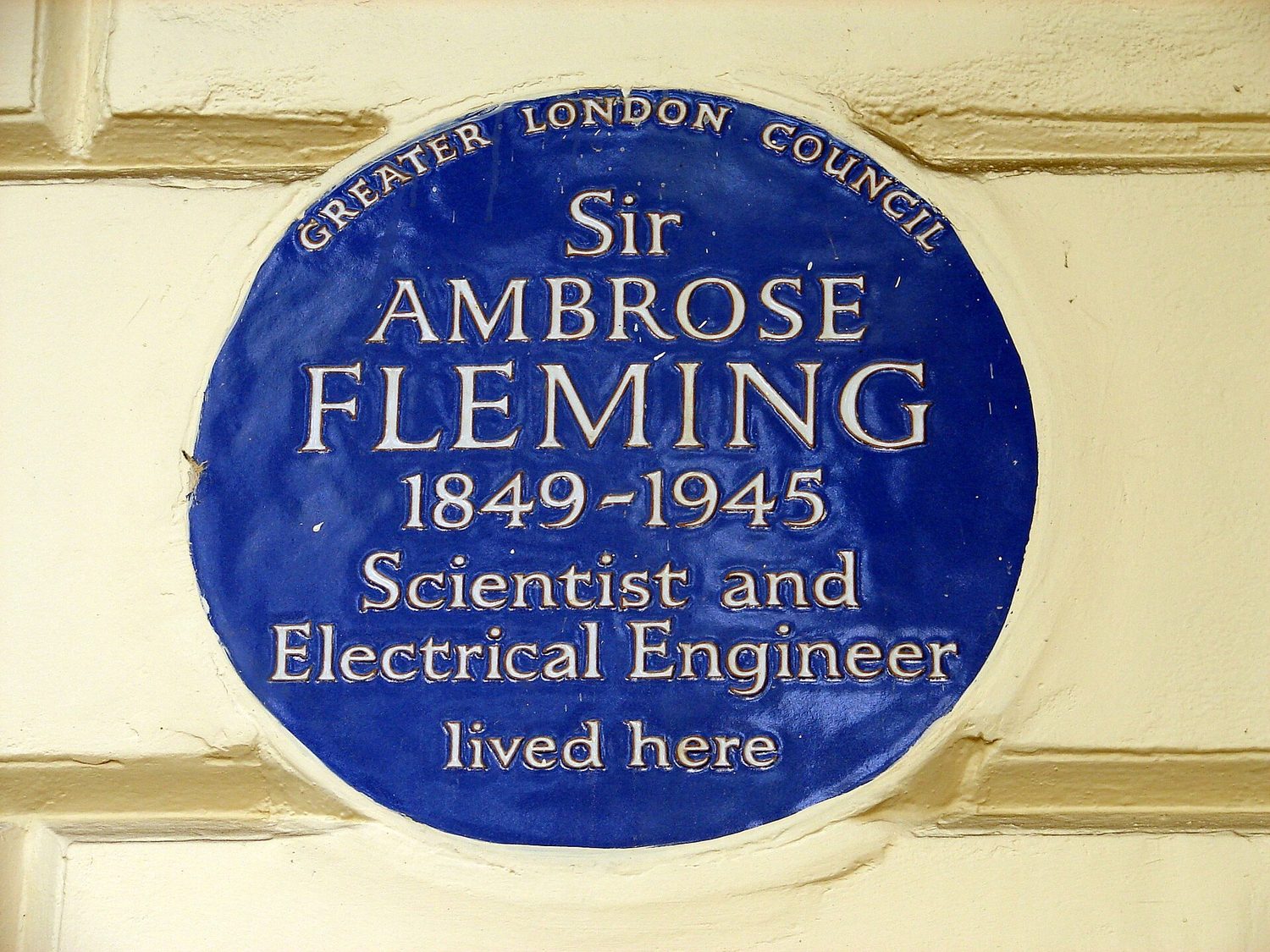 Portrait of John Ambrose Fleming
