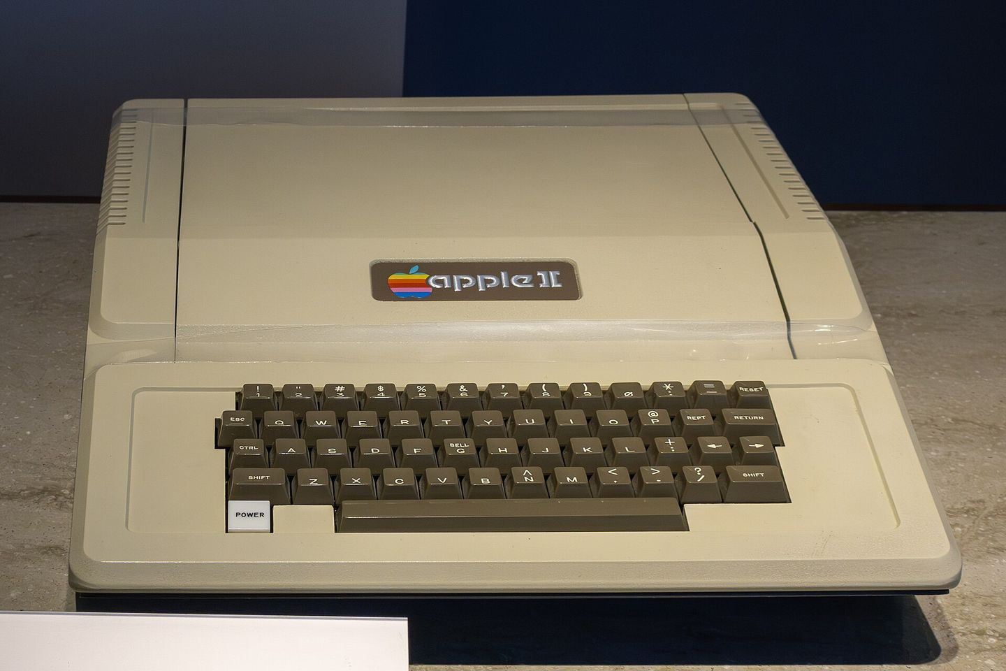 Apple II computer, 1977, at the Computer History Museum