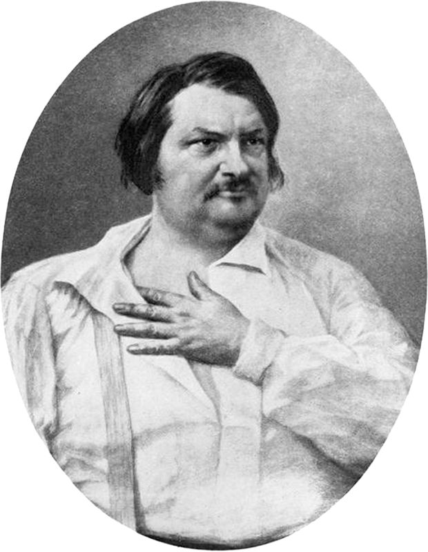 daguerreotype portrait of honoré de balzac, circa 1842