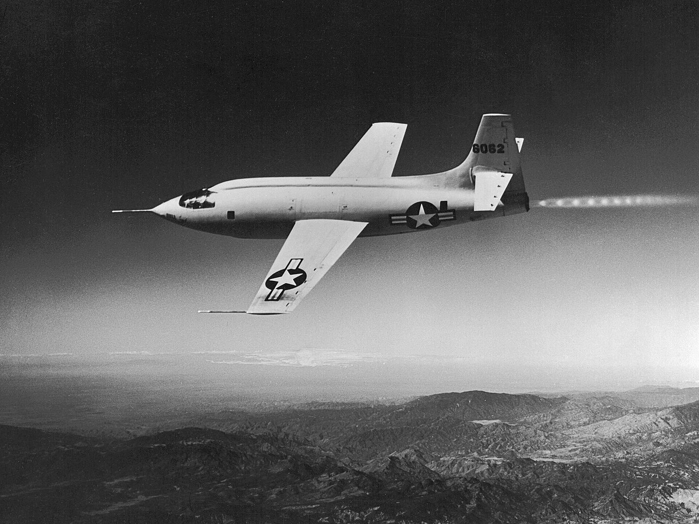 Bell X-1 aircraft in flight