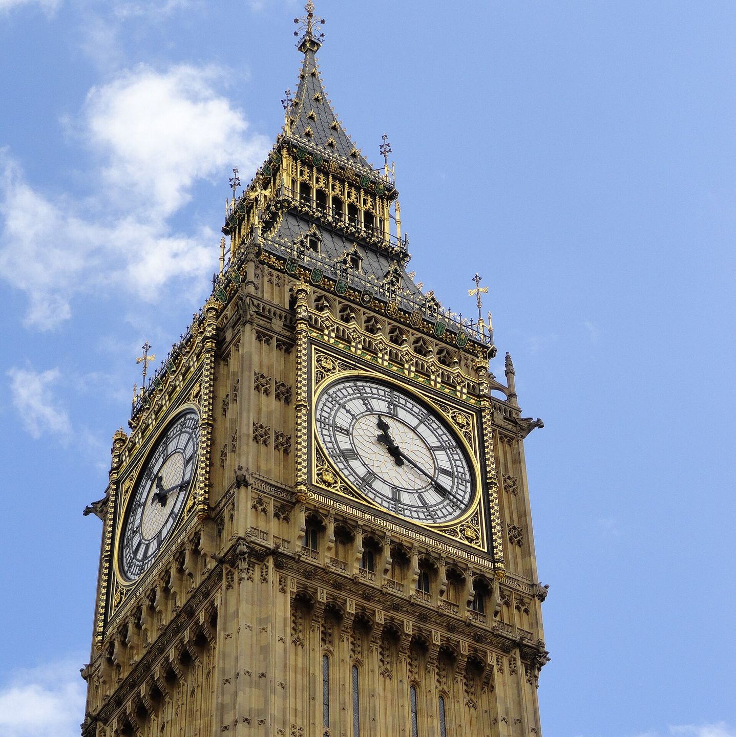 big ben clock face, palace of westminster