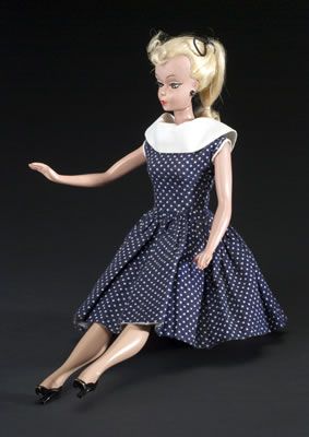 the german bild lilli doll that inspired barbie's design