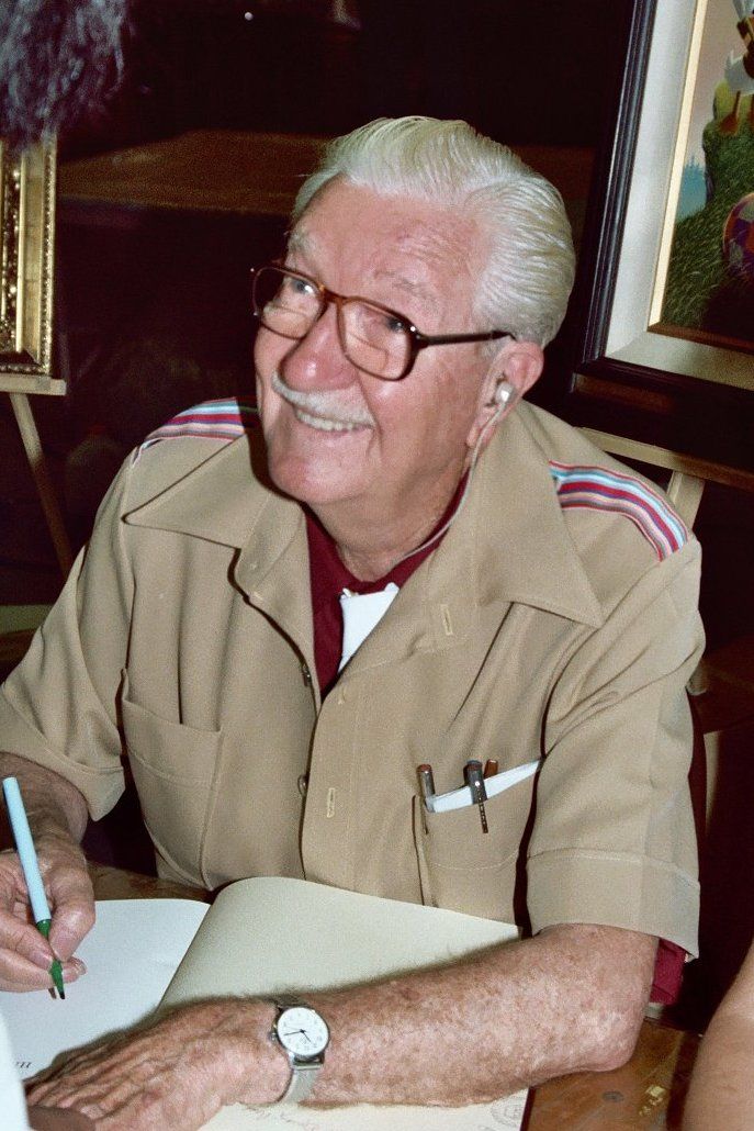 Carl Barks, the cartoonist who developed Donald Duck and created the Disney comics universe