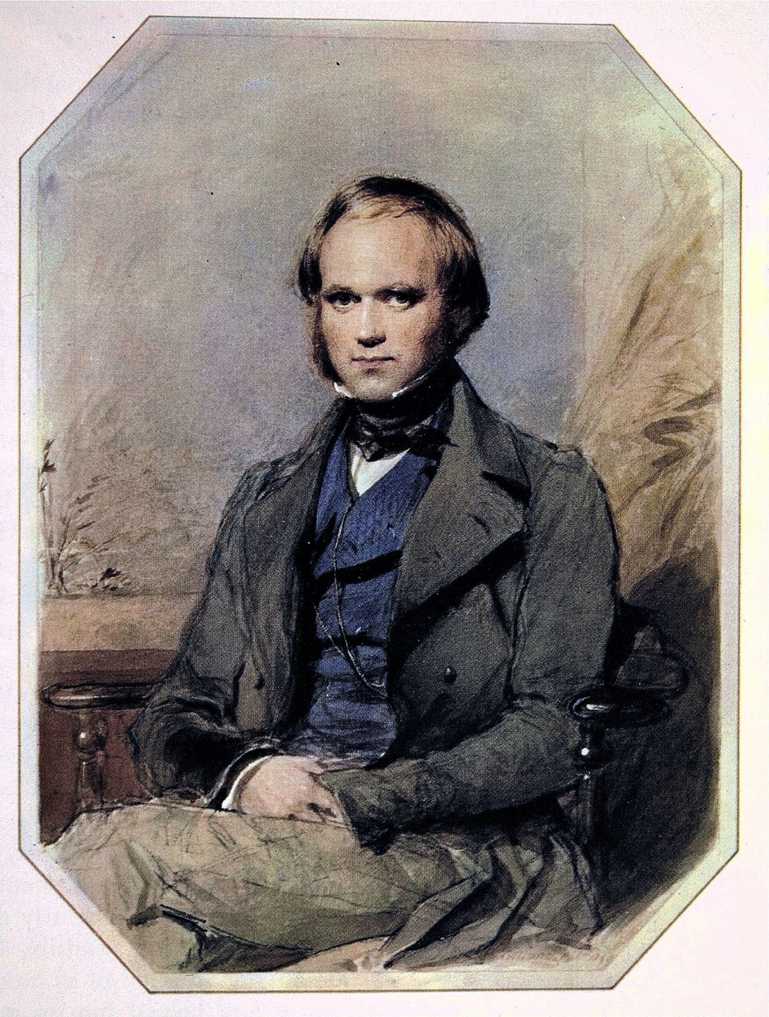 Portrait of Charles Darwin by George Richmond