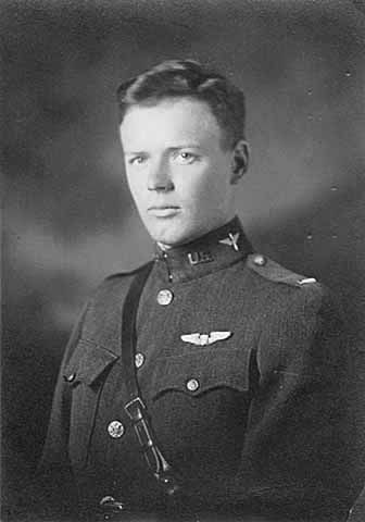 charles lindbergh in 1925, two years before his transatlantic flight