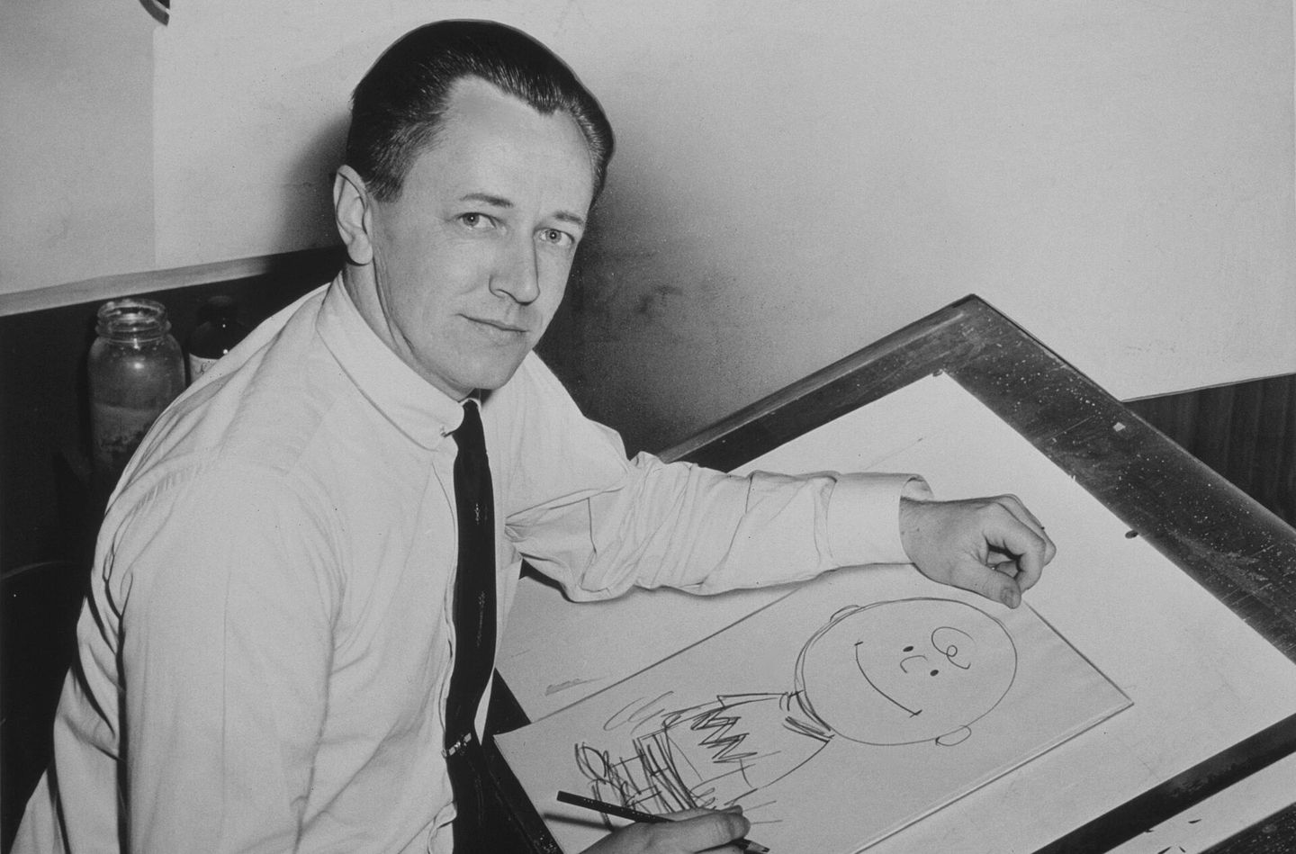 Charles Schulz in 1956