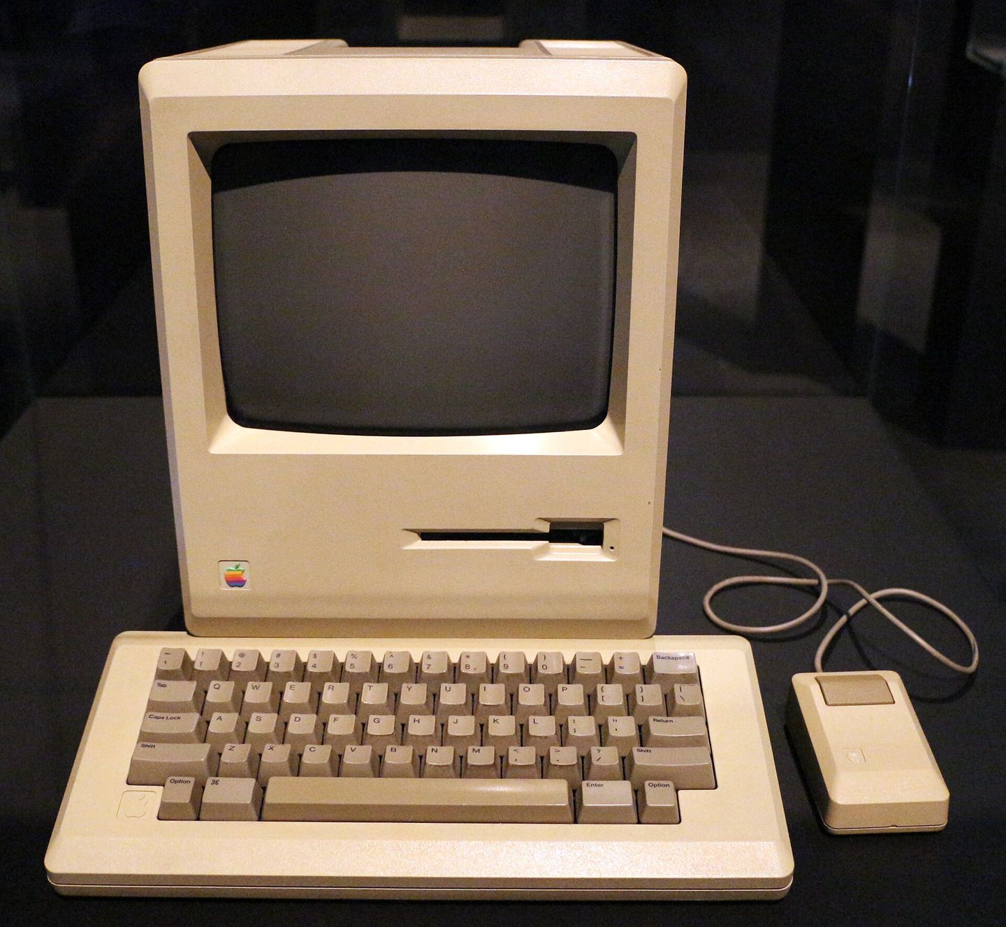 original apple macintosh 128k computer from 1984