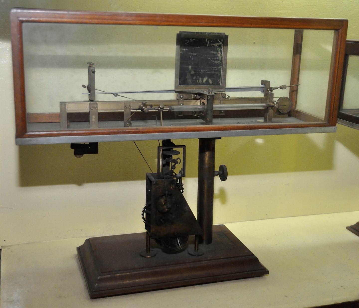 The crescograph, Jagadish Chandra Bose's instrument for measuring plant growth and responses at the Bose Institute, Kolkata