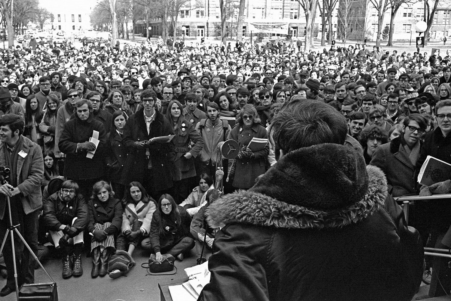 A 1970 Earth Day gathering