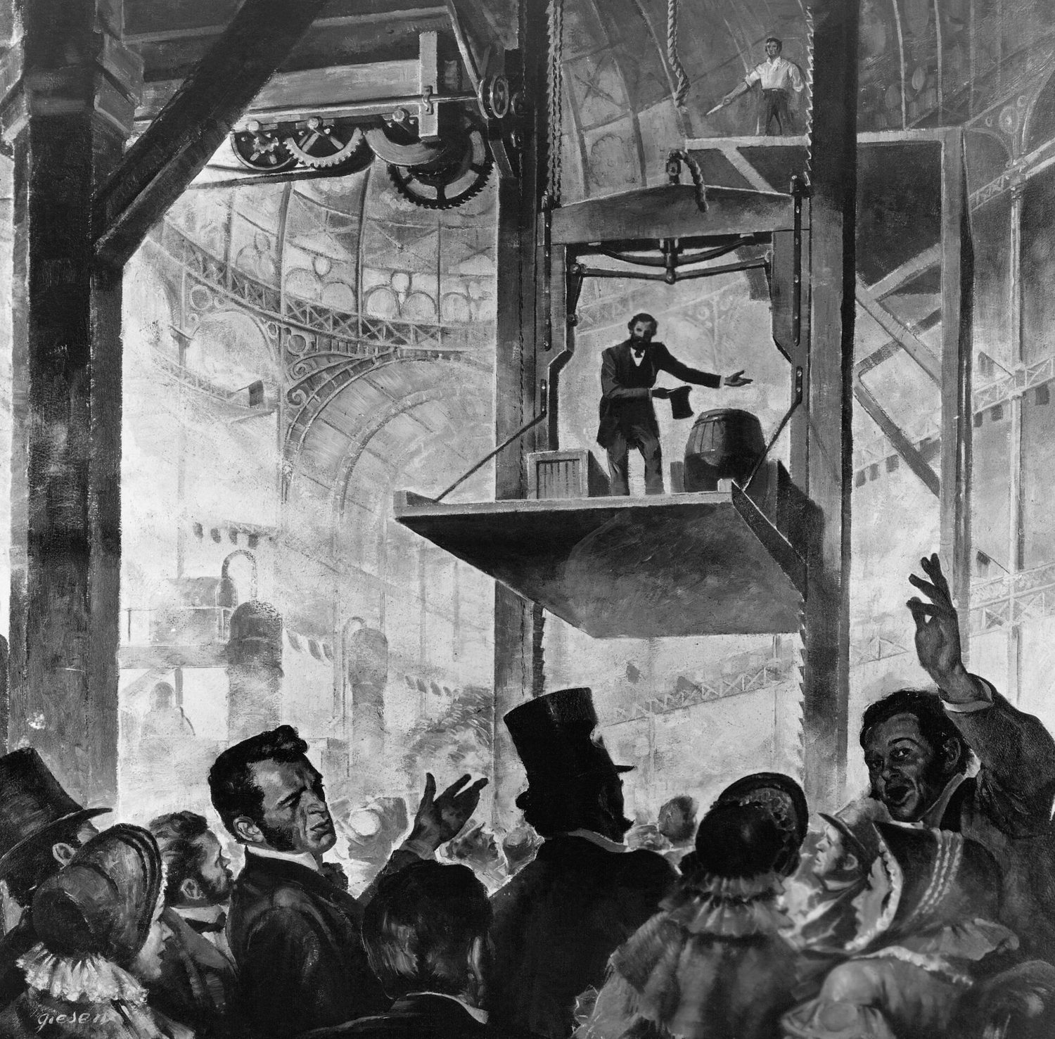 Portrait of Elisha Otis