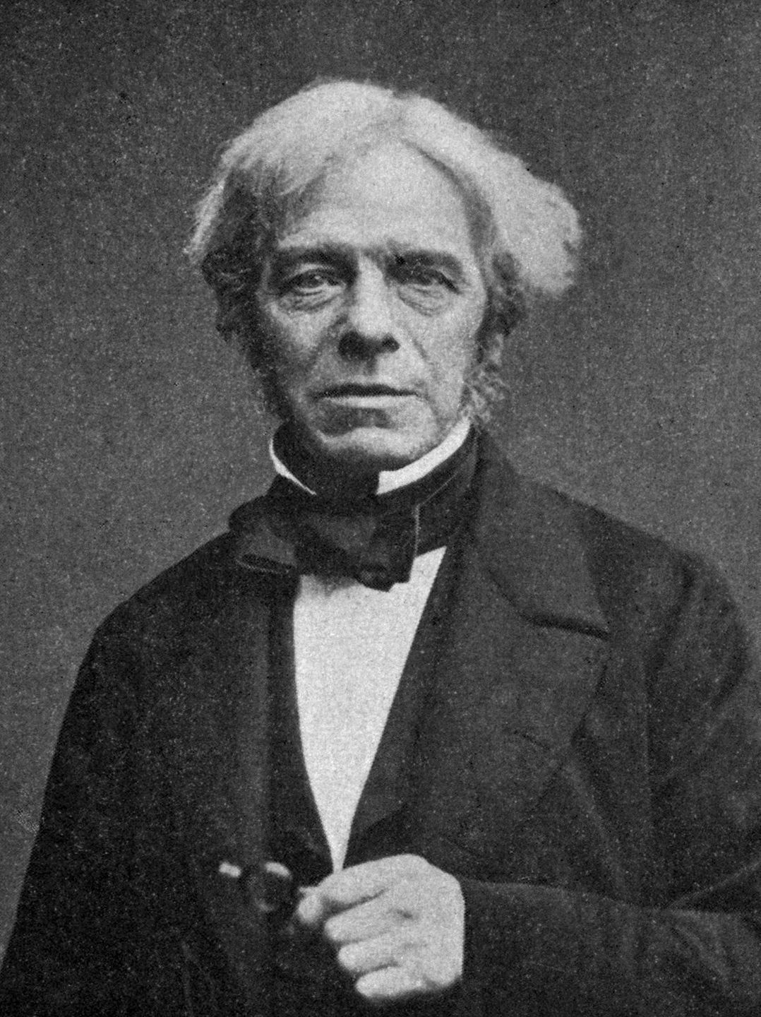 Michael Faraday, portrait photograph