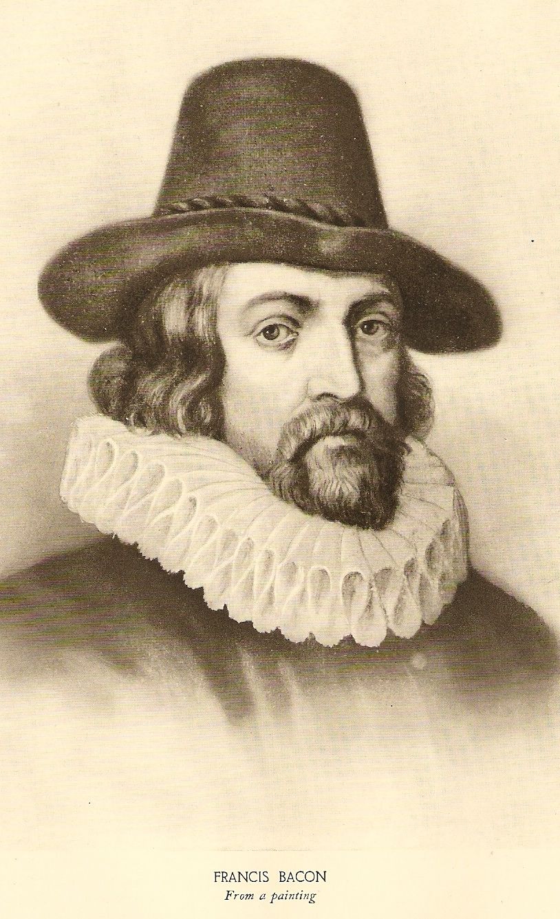portrait of francis bacon, philosopher and statesman born 1561