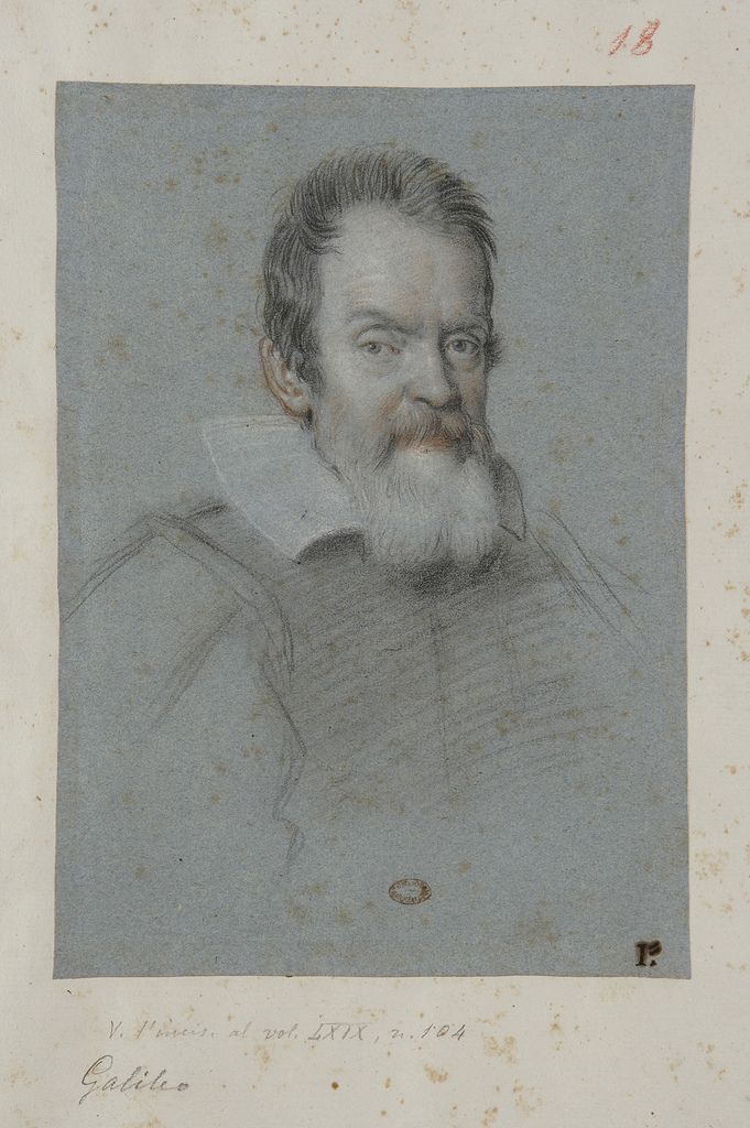 Portrait of Galileo Galilei by Ottavio Leoni