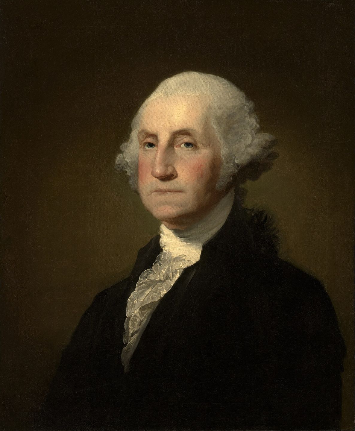 the williamstown portrait of george washington by gilbert stuart, 1796