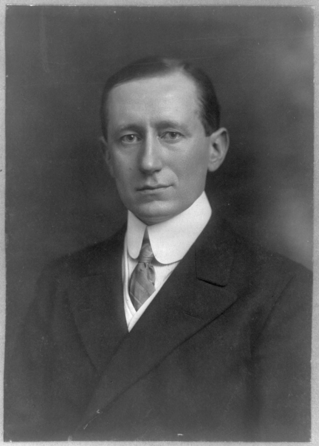 guglielmo marconi, inventor of the wireless telegraph, whose marconi company established the cqd distress signal in 1904