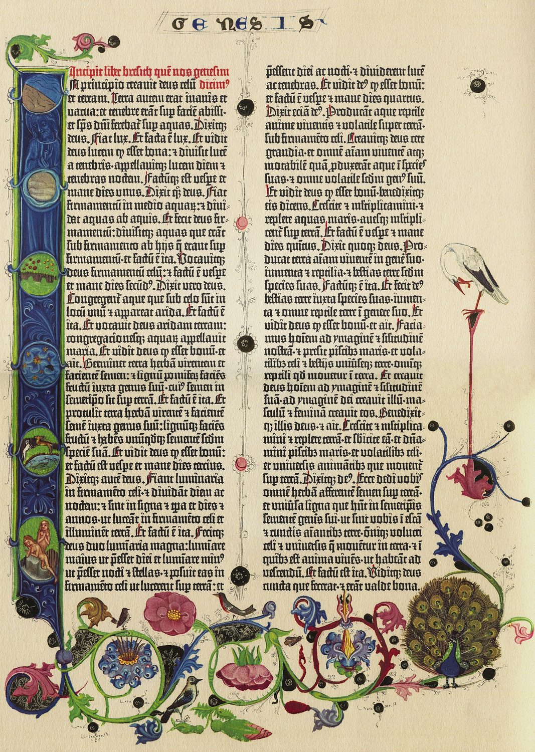 A page of the Gutenberg Bible