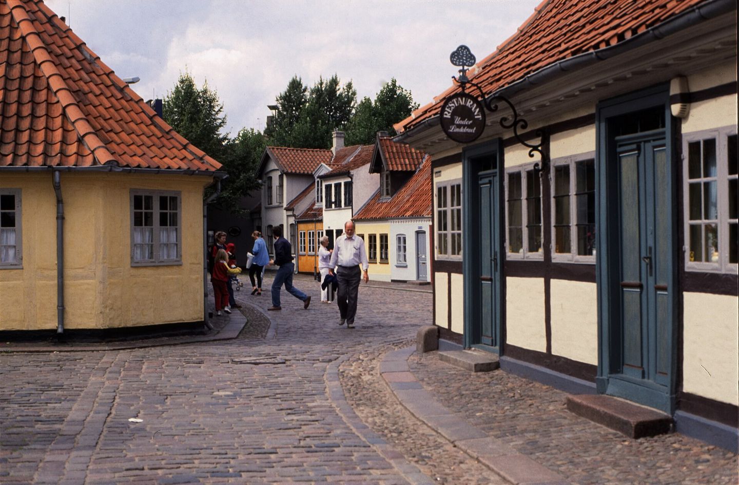The house in Odense, Denmark where Hans Christian Andersen was born
