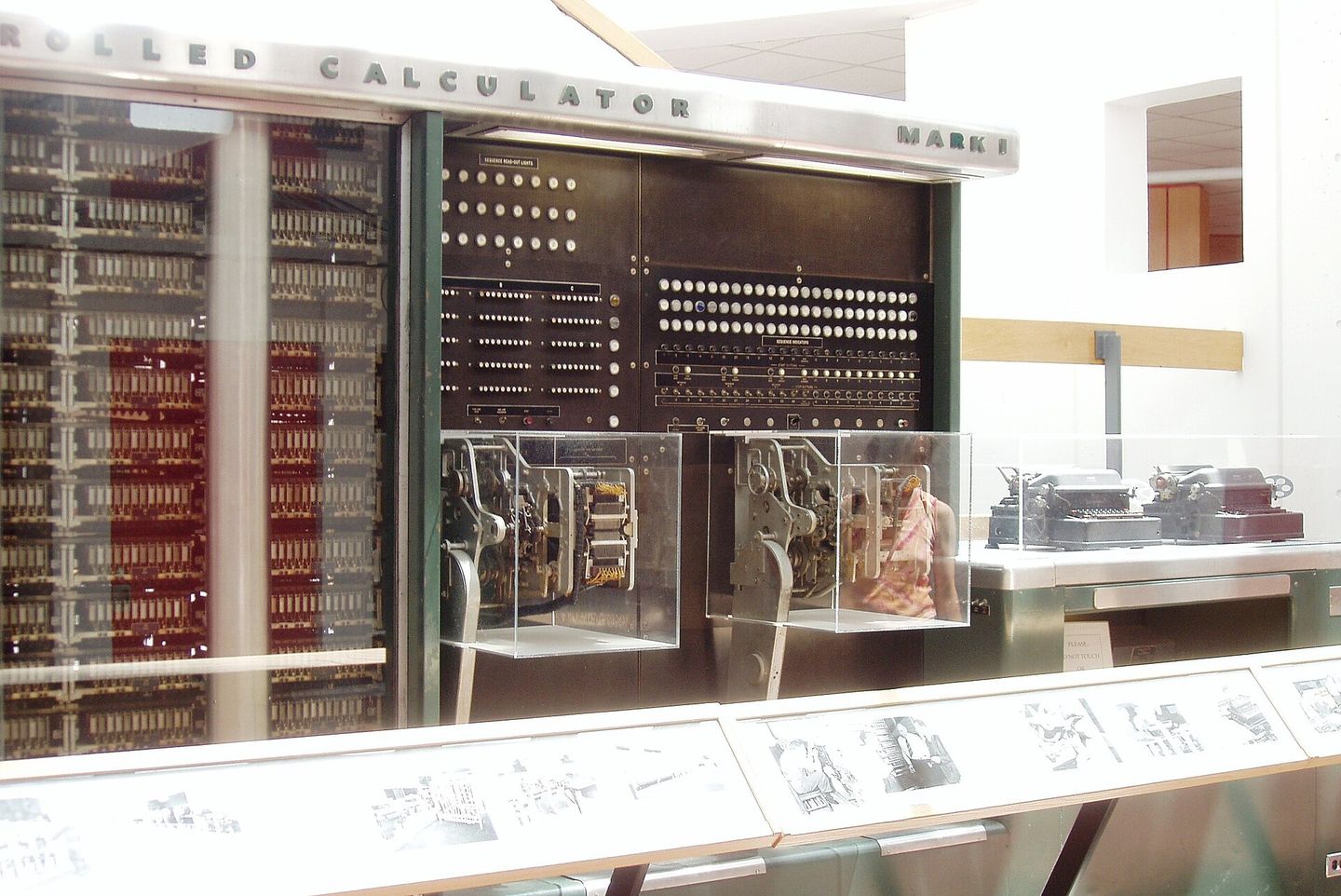 Harvard Mark I computer segment