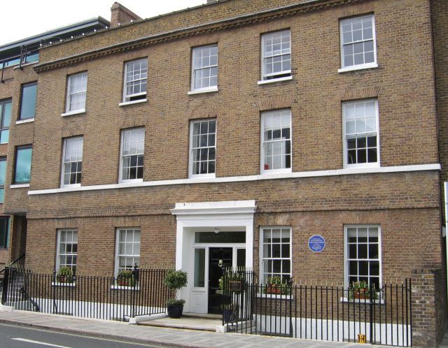 hogarth press house in richmond, surrey, where virginia and leonard woolf founded their influential publishing press in 1917