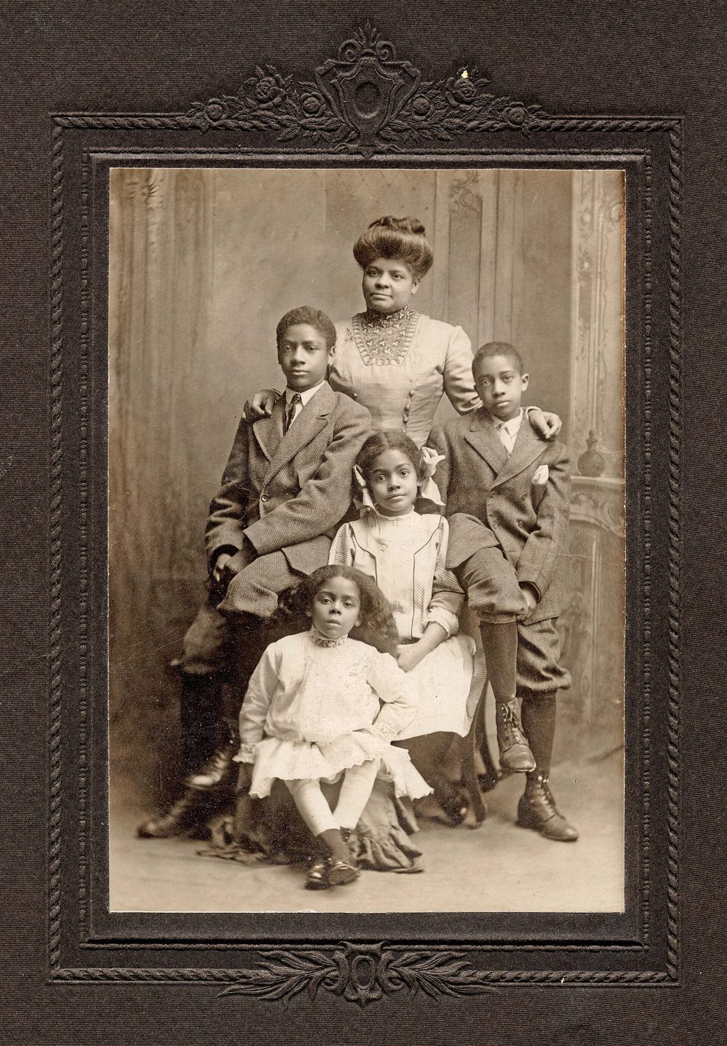 Ida B. Wells with her children in 1909