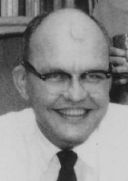 Jack Kilby, inventor of the integrated circuit, photographed in the 1960s at Texas Instruments