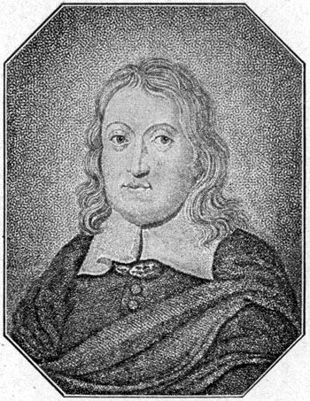 Portrait of John Milton, English poet and author of Areopagitica