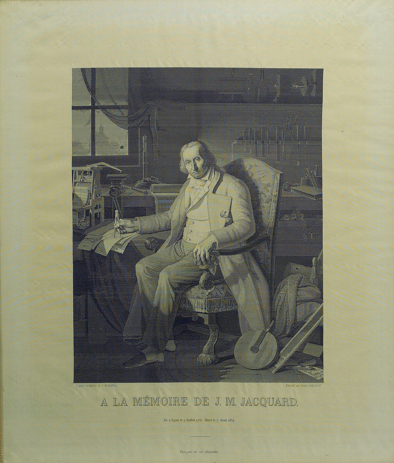 Portrait of Joseph Marie Jacquard