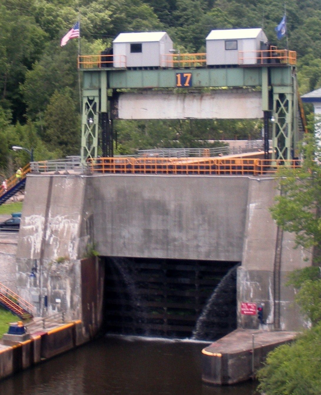 Lock 17 on the Erie Canal