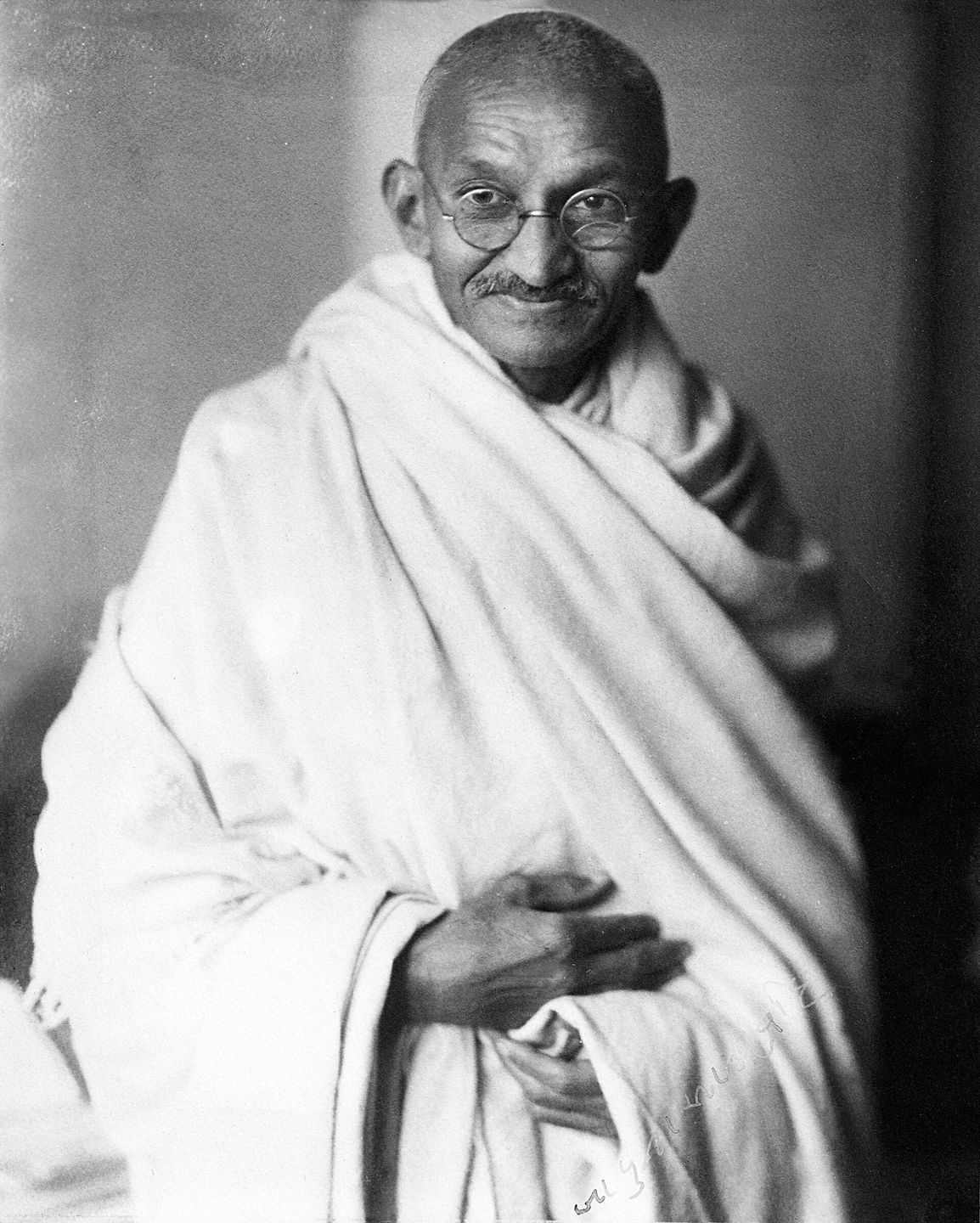 Mahatma Gandhi portrait from 1931