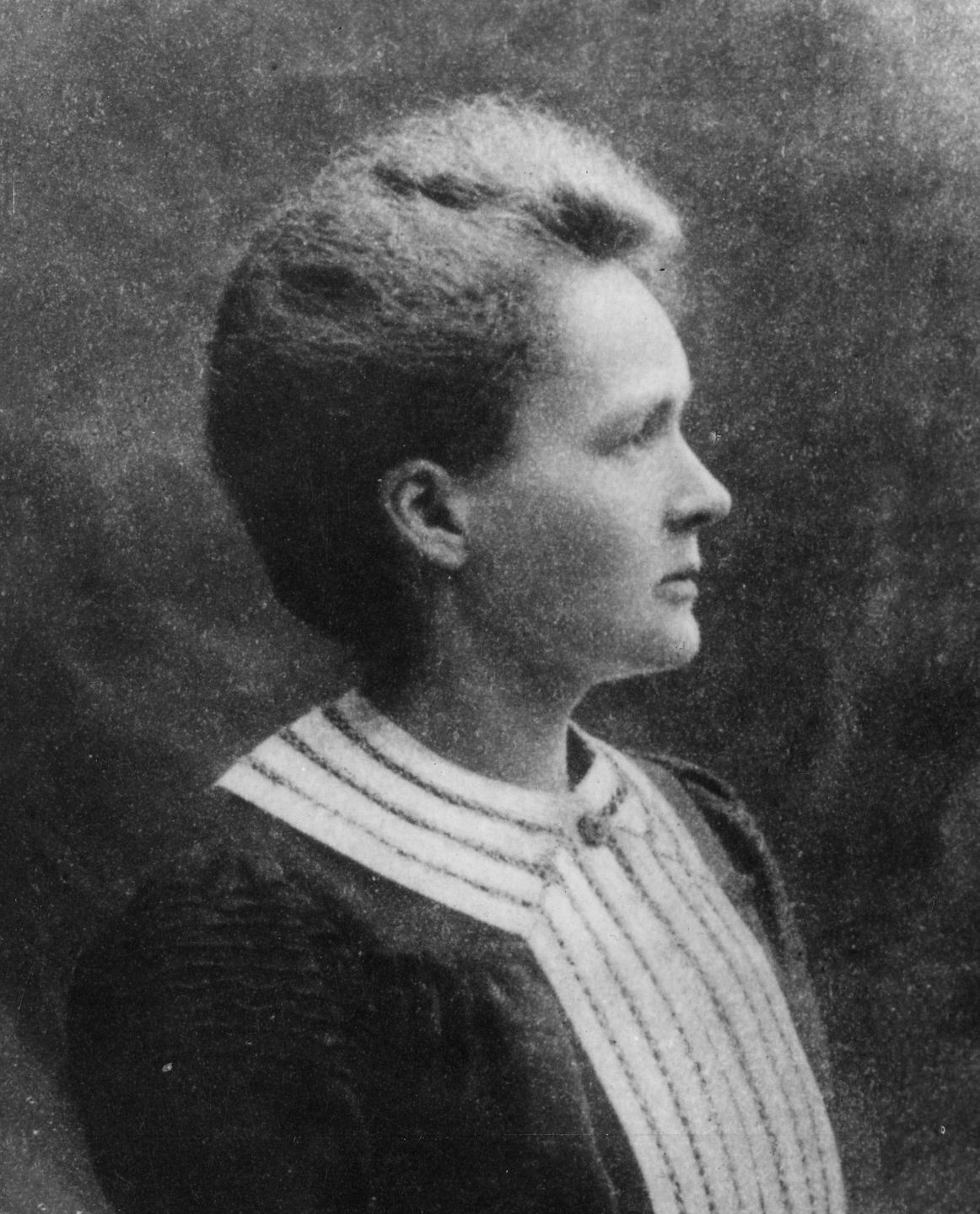 portrait of marie curie, 1903, the year she won her first nobel prize