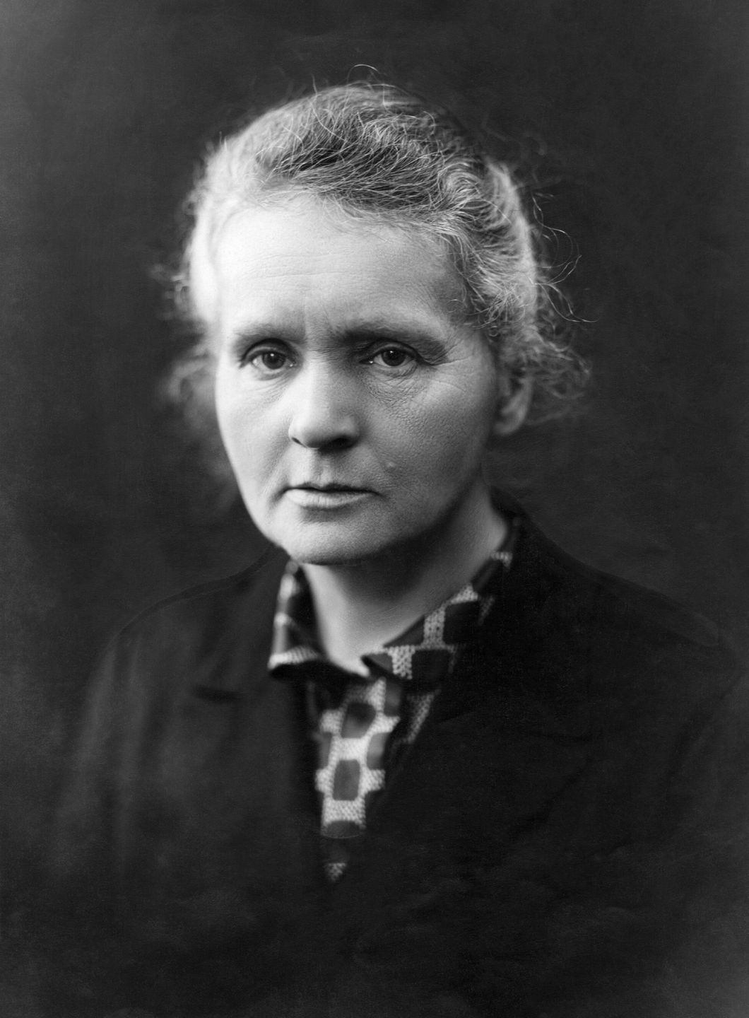 Marie Curie in her laboratory in the 1920s