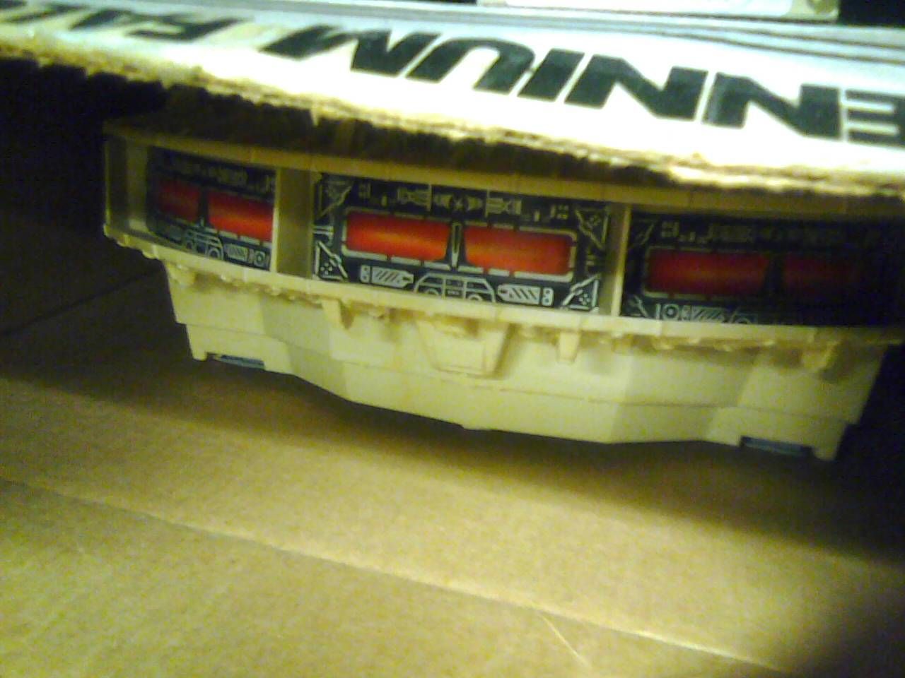 model of the millennium falcon from star wars