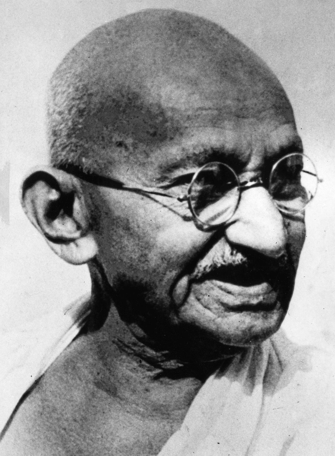 Gandhi late in life