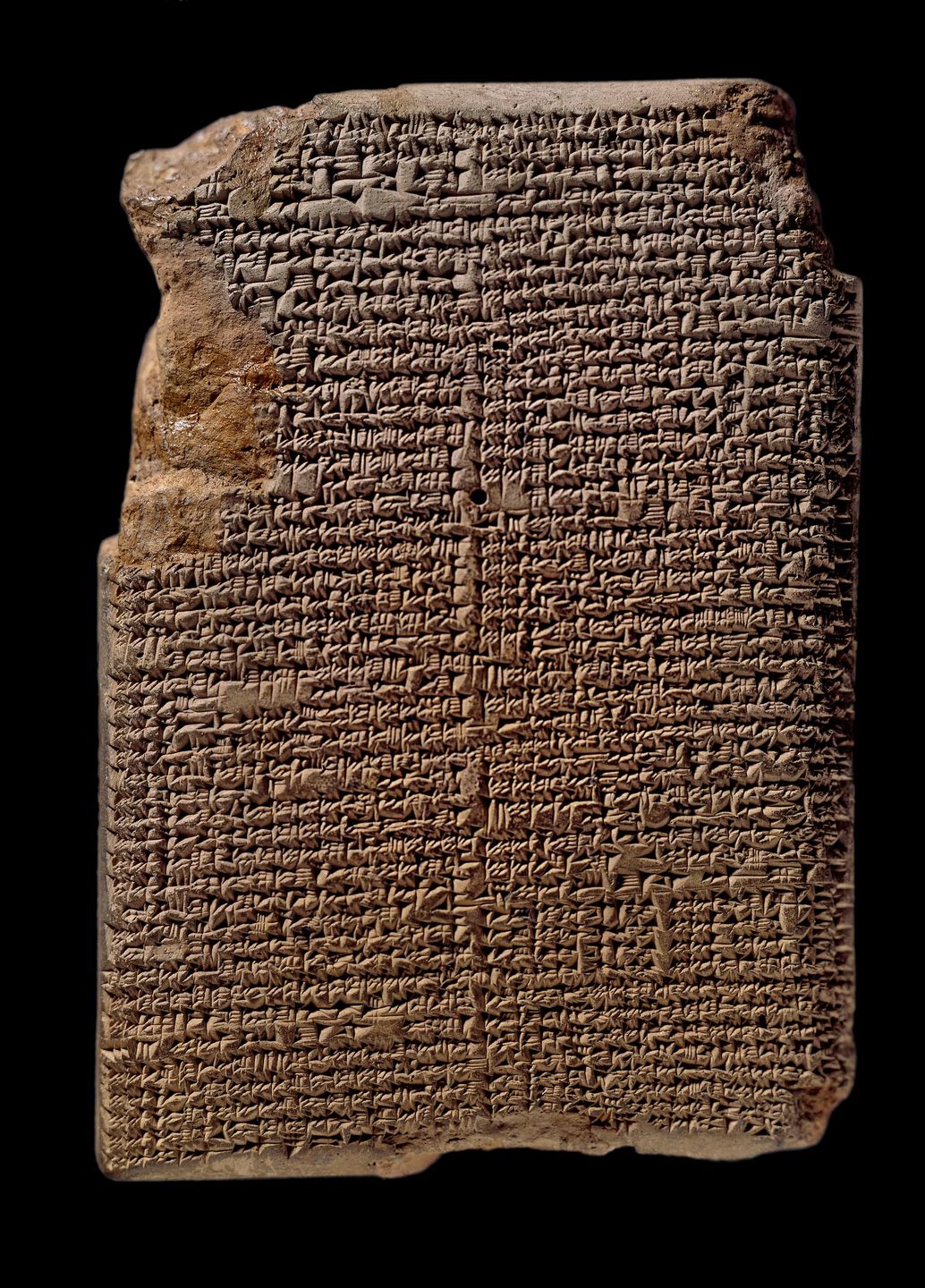 babylonian cuneiform tablet of the mul.apin astronomical compendium