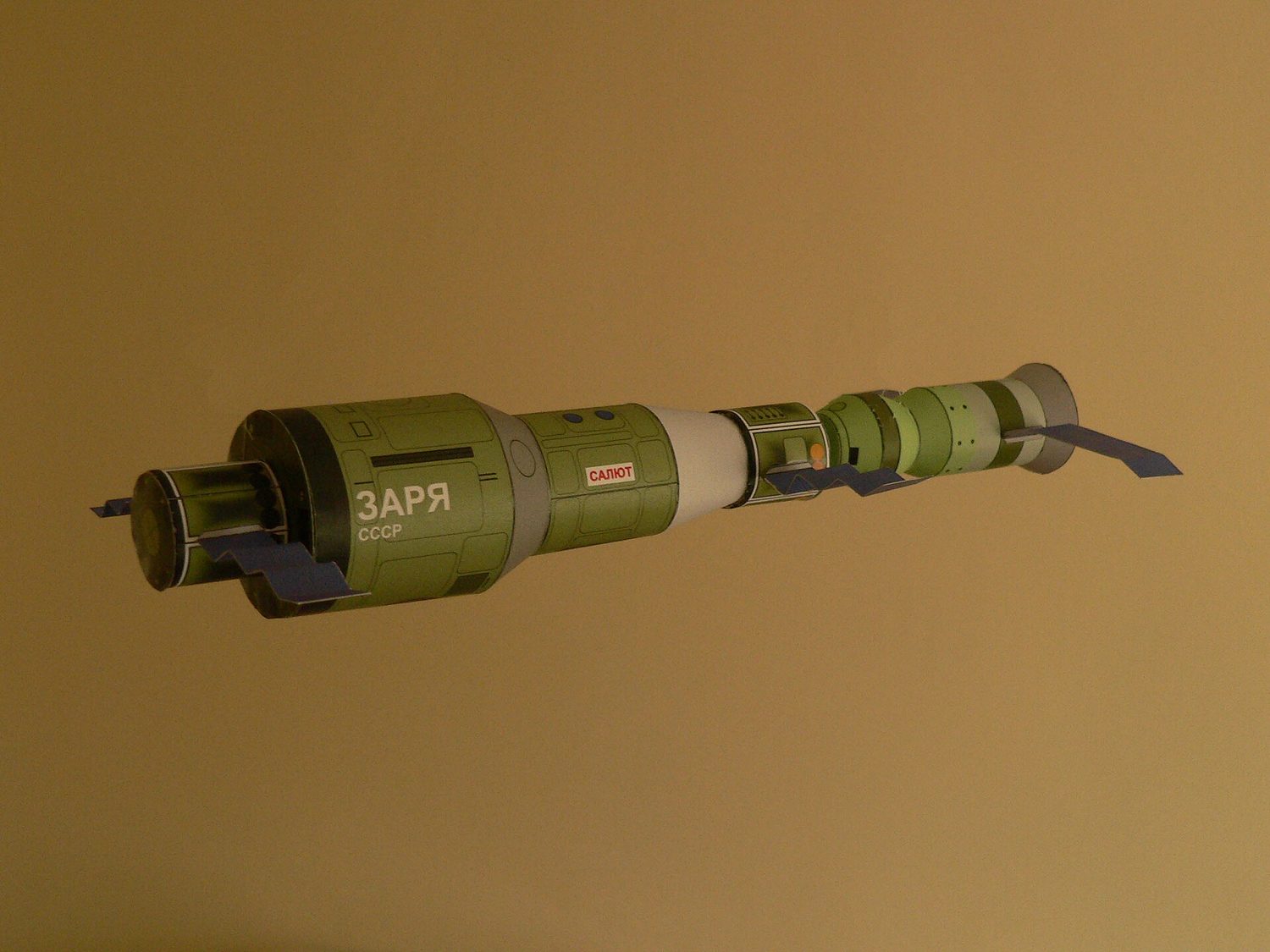 Model of the Salyut 1 space station