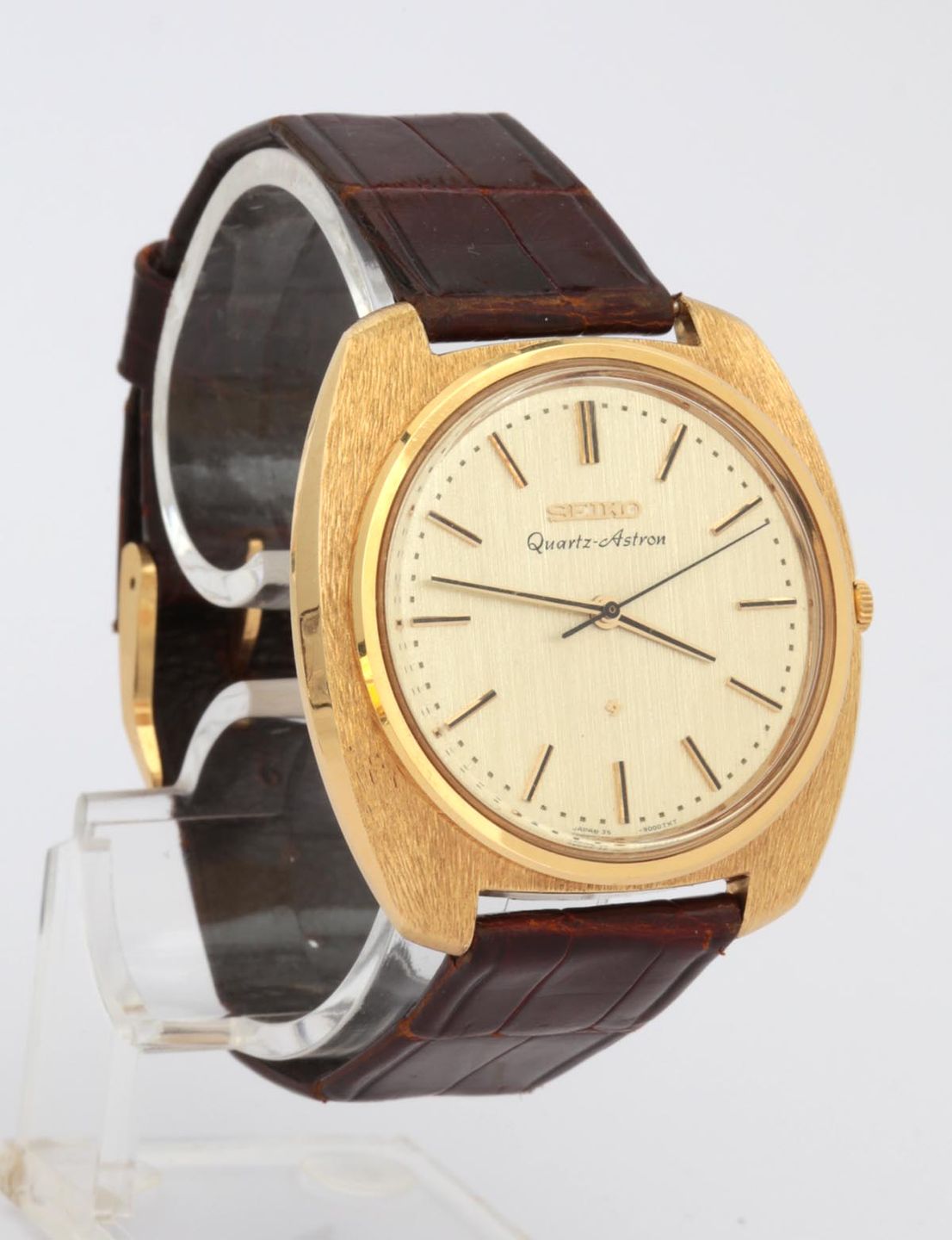 the seiko astron, the world's first quartz wristwatch, introduced in 1969, which surpassed the hamilton electric