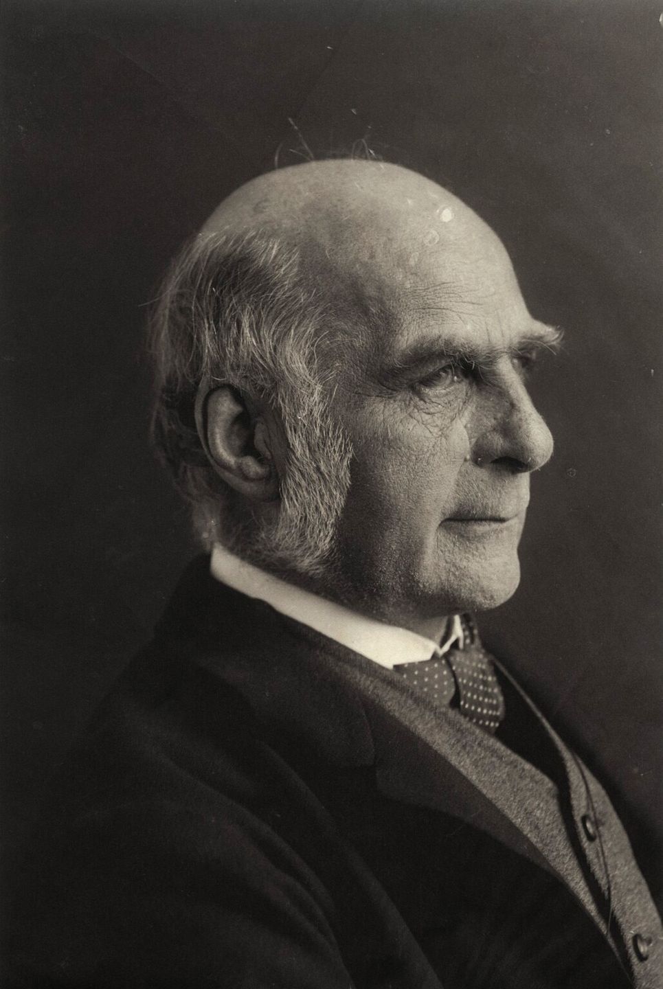 sir francis galton, 1890s, the scientist who provided mathematical proof that fingerprints are unique identifiers