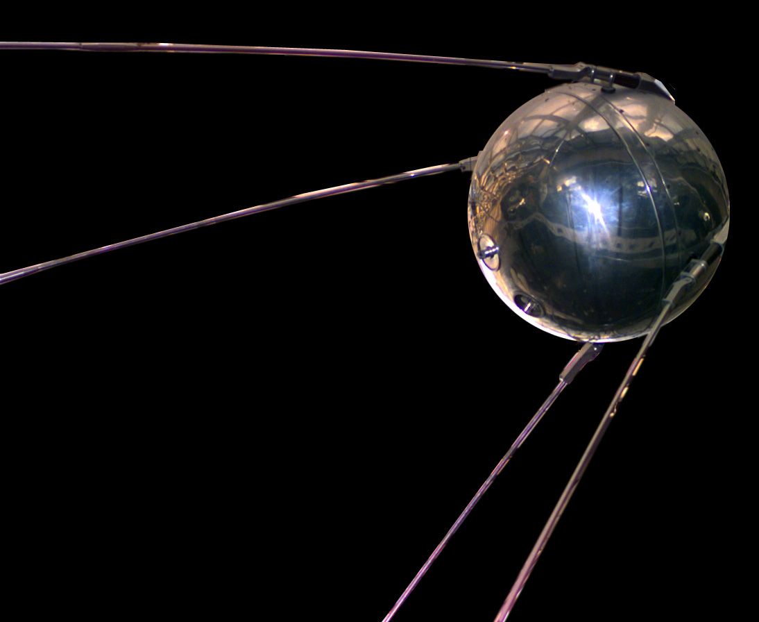 Sputnik 1 satellite replica