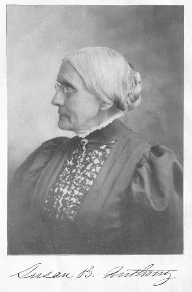 Portrait of Susan B. Anthony