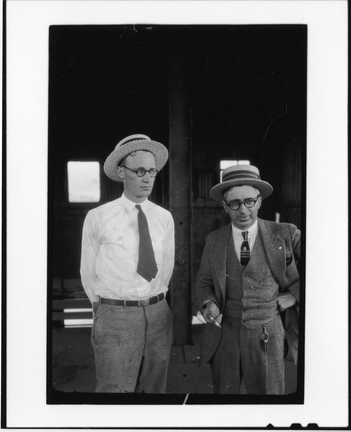 John Scopes and George Rappleyea in 1925