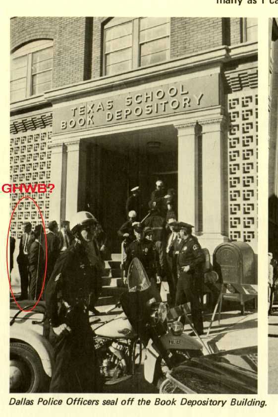 The Texas School Book Depository in Dallas, photographed November 1963