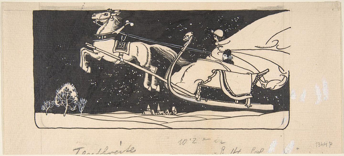 Illustration to The Snow Queen by Hans Christian Andersen, Metropolitan Museum of Art
