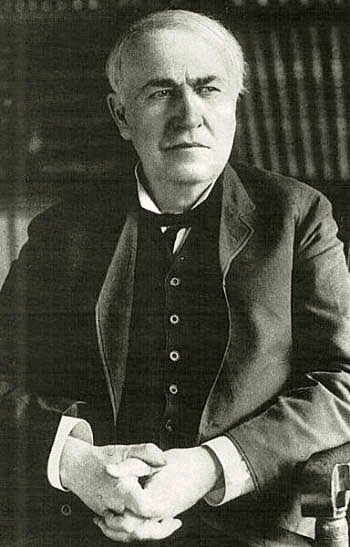 Portrait of Thomas Alva Edison
