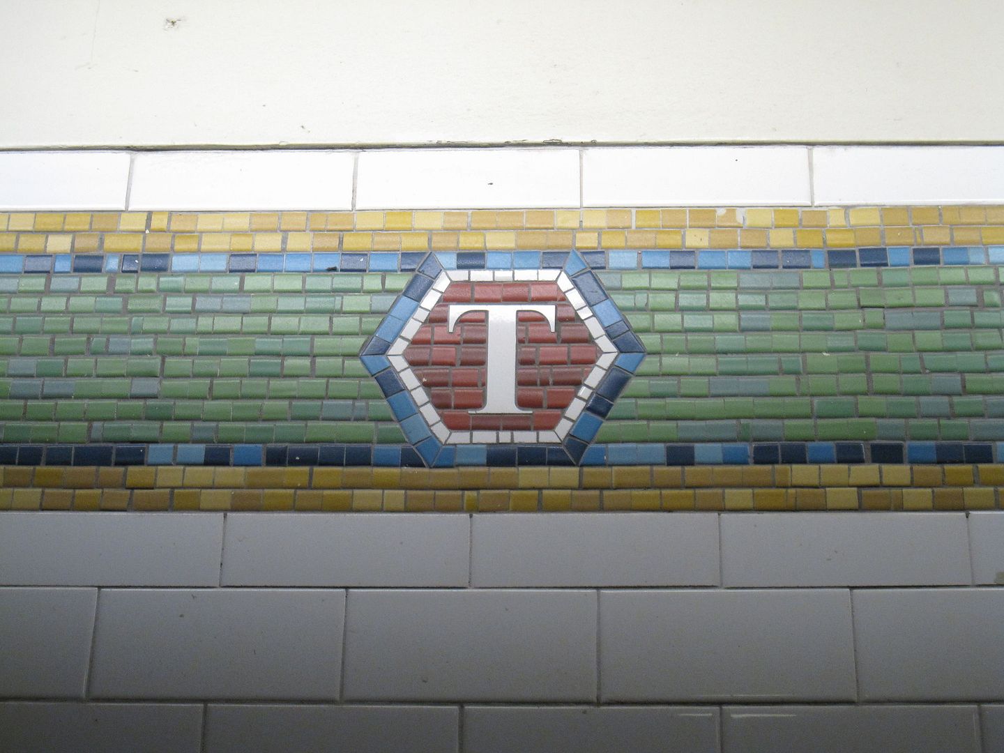 New York City subway station platform