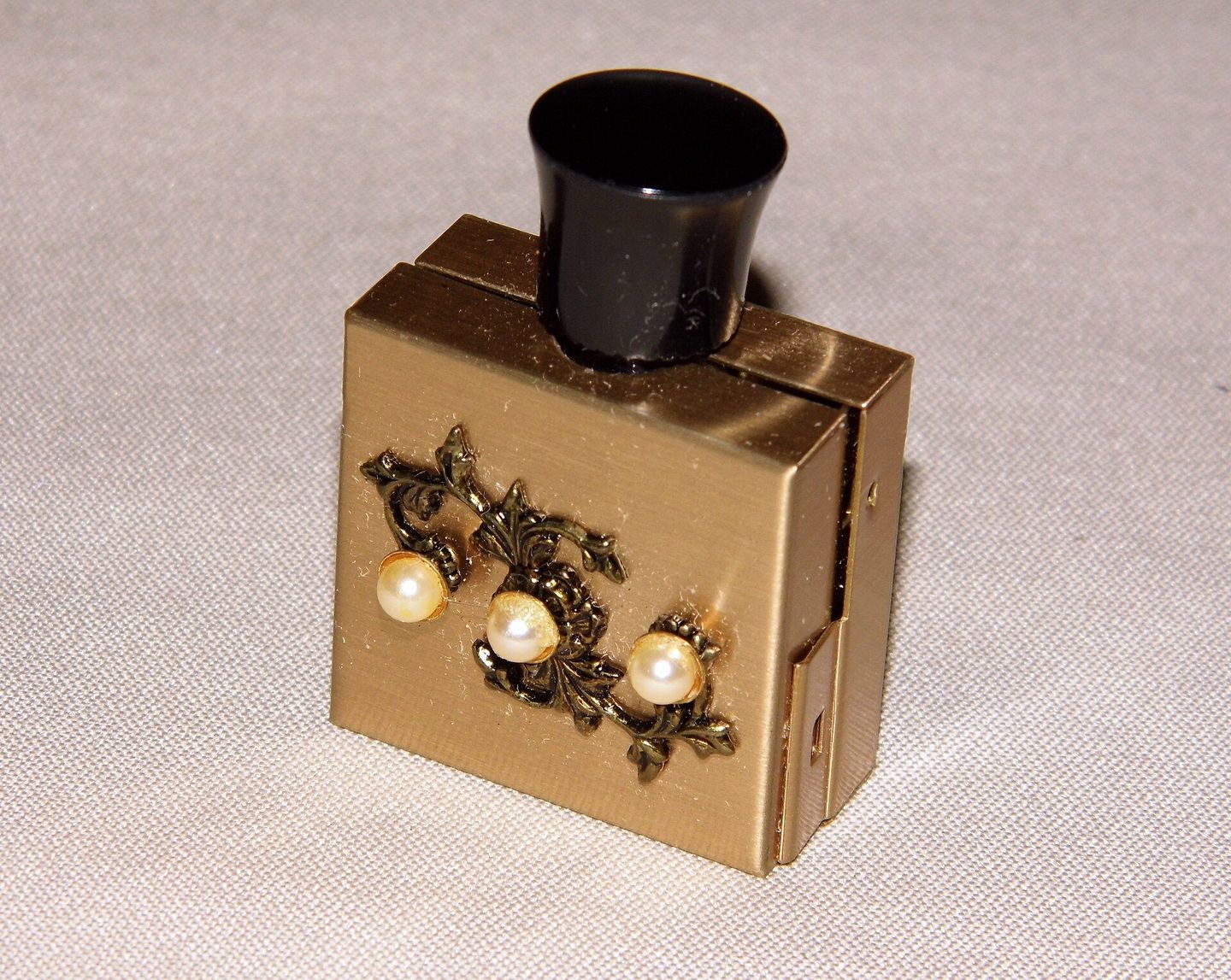 A vintage perfume bottle